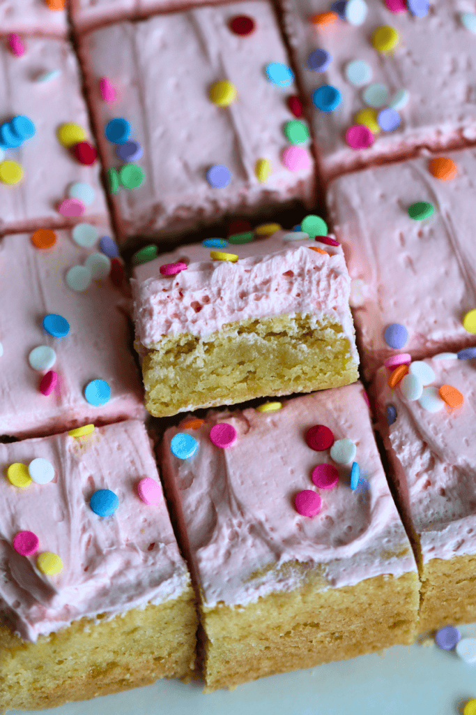 sourdough sugar cookie bars