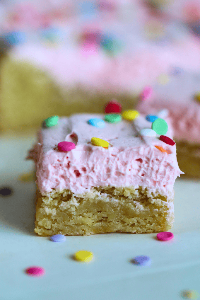 sourdough sugar cookie bars