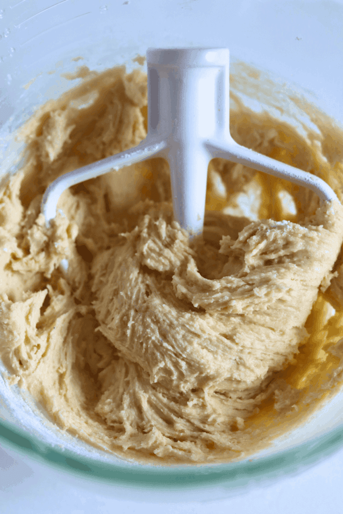 mixed wet and dry ingredients