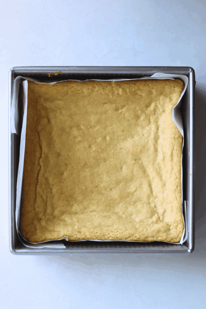 baked sourdough sugar cookie bars
