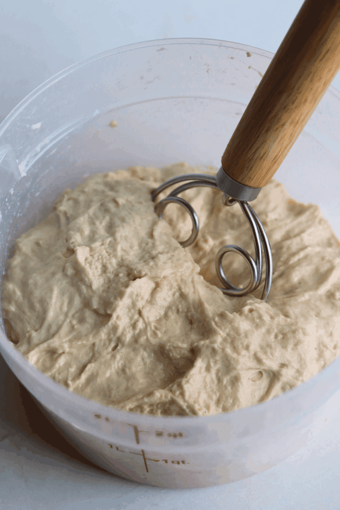 making dough