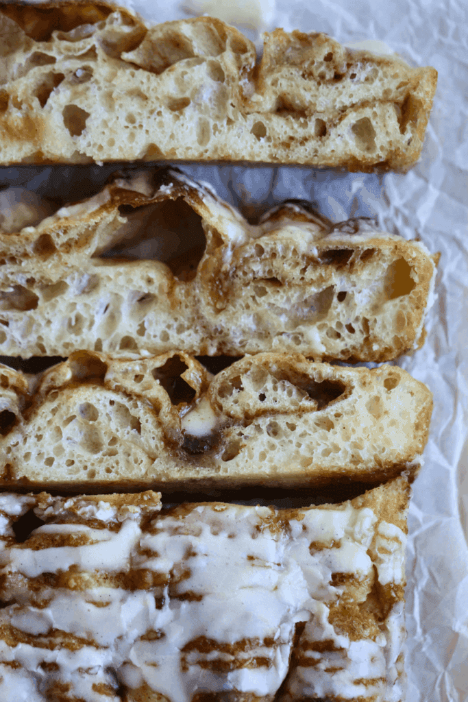 sourdough cinnamon roll focaccia