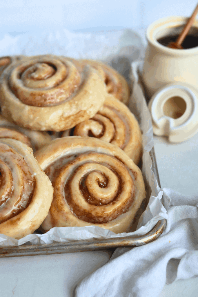 sourdough discard honey buns