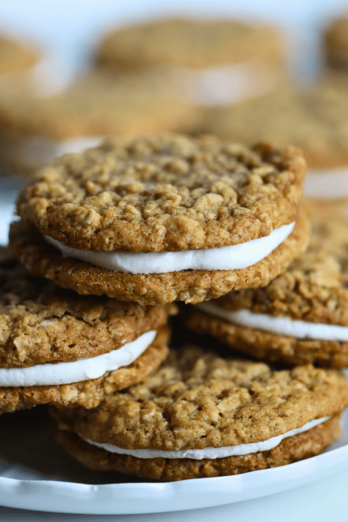 sourdough oatmeal cream pies