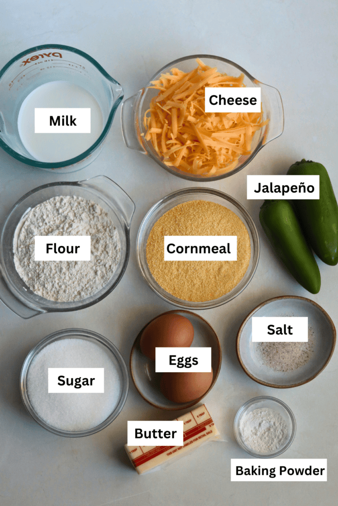 sourdough cornbread ingredients
