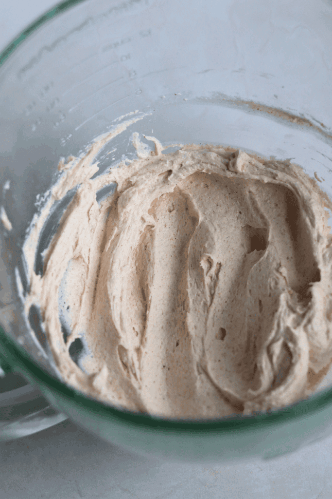 making the frosting