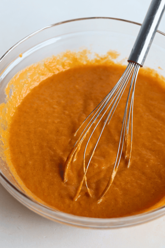 mixed wet ingredients