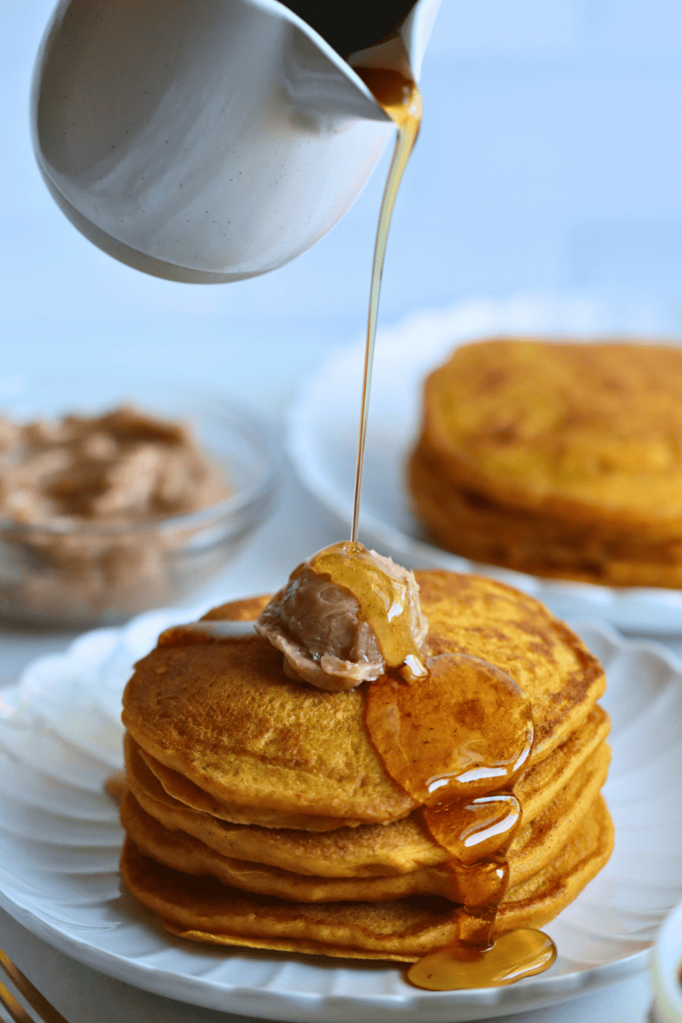 sourdough pumpkin pancakes